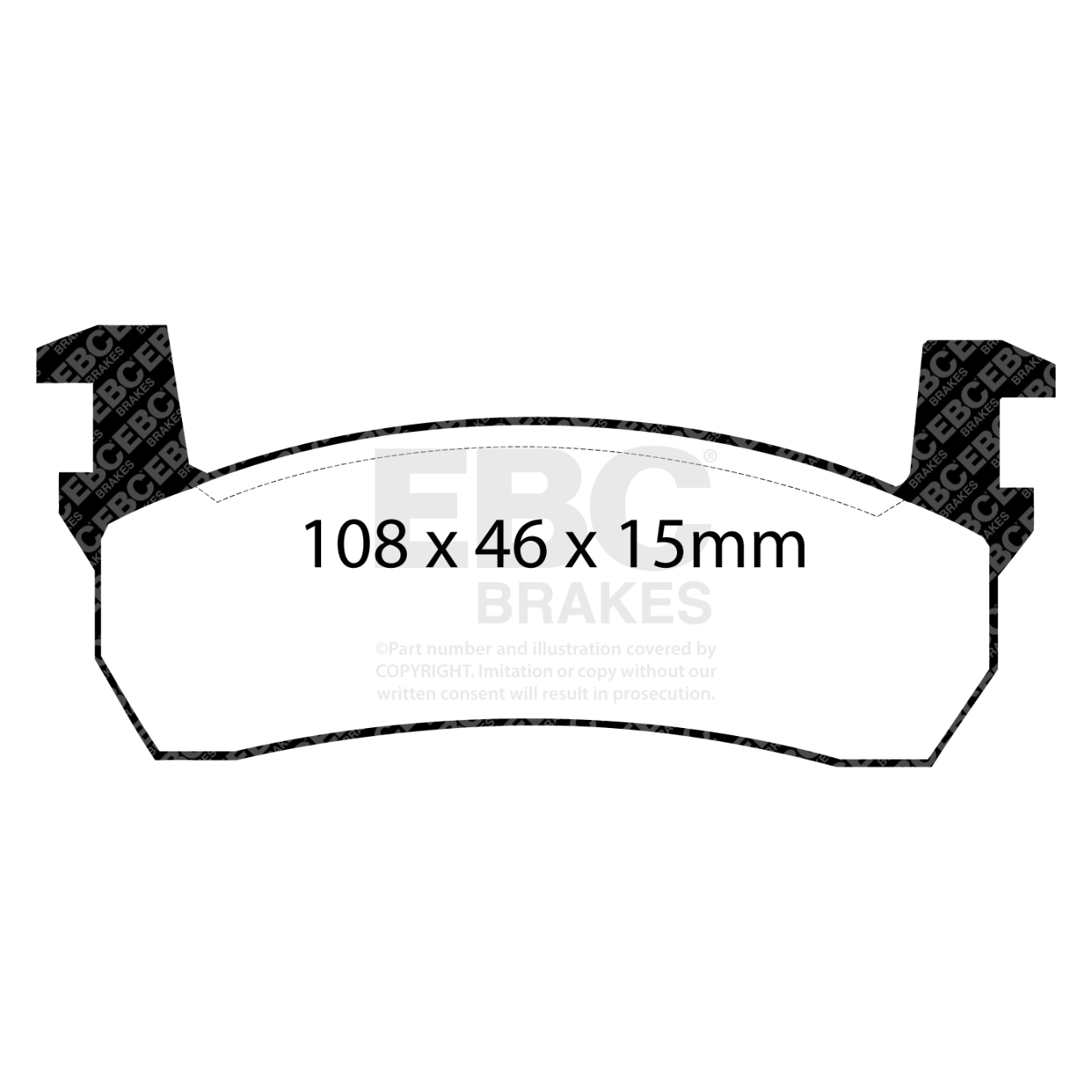 Plaquettes EBC Ultimax DP484