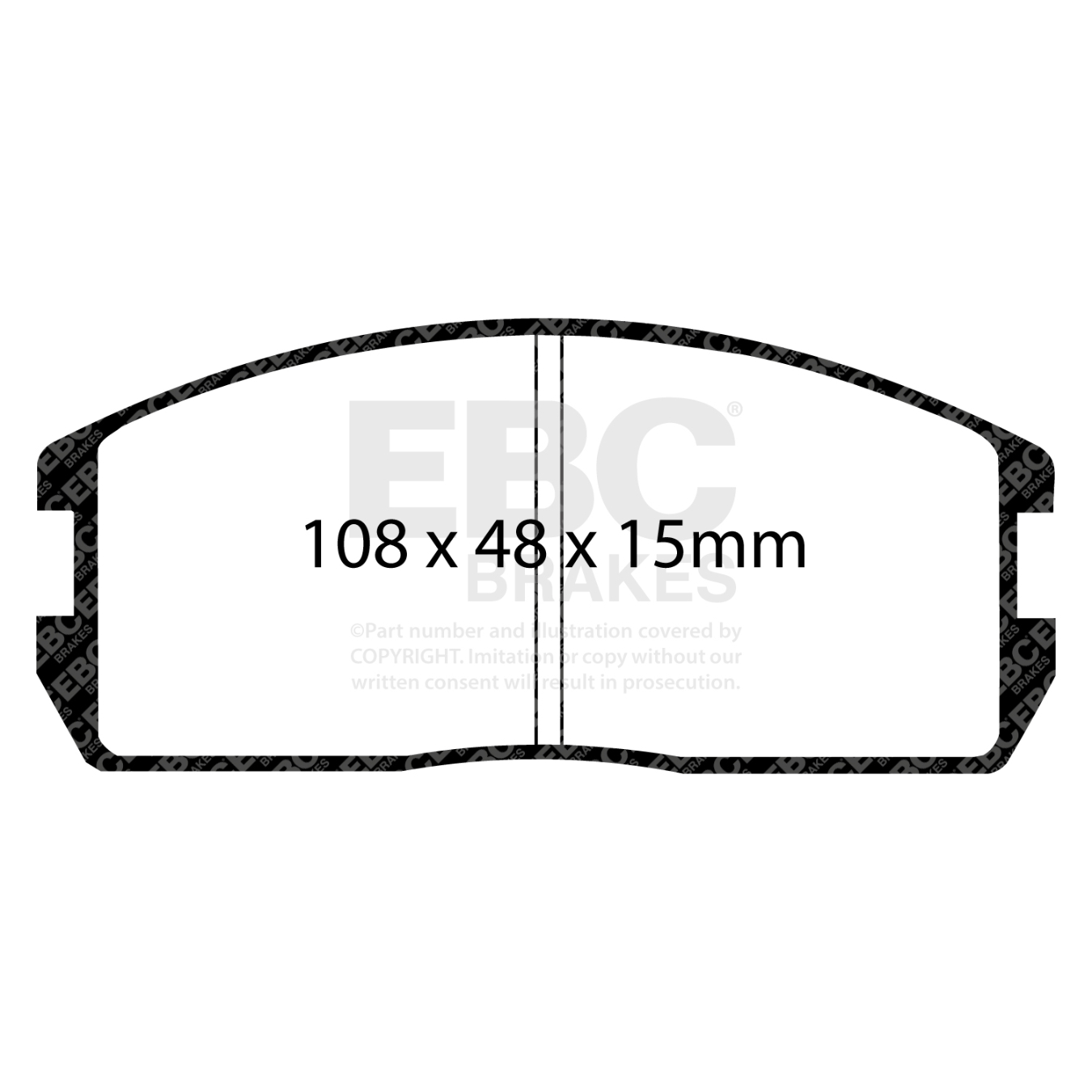 Plaquettes EBC Ultimax DP537