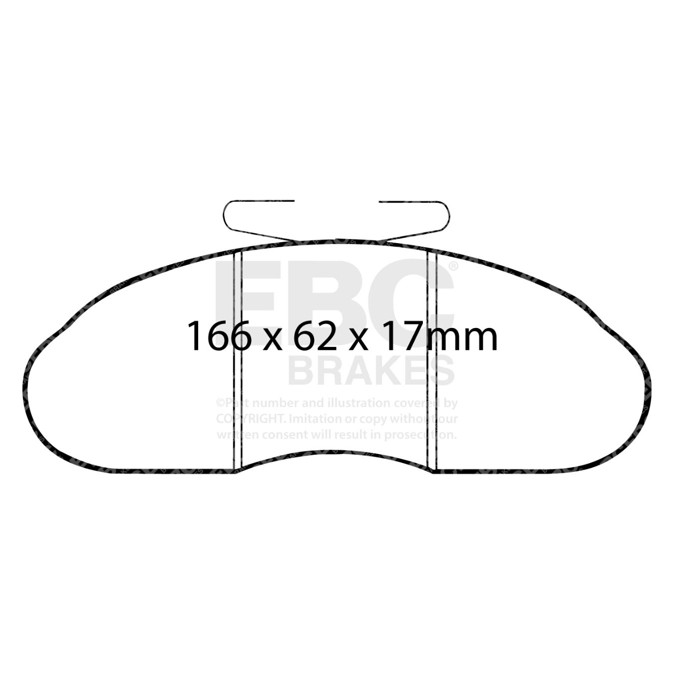 Plaquettes EBC Ultimax DP633