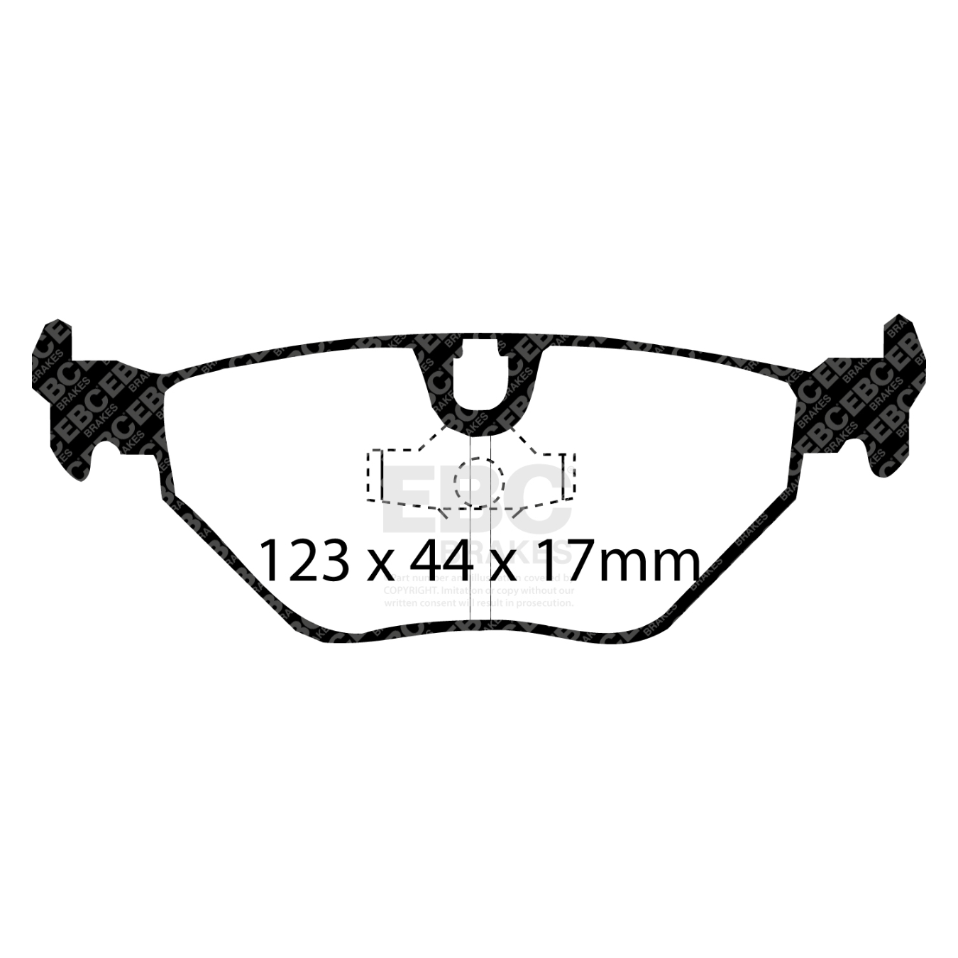 Plaquettes EBC Ultimax DP690