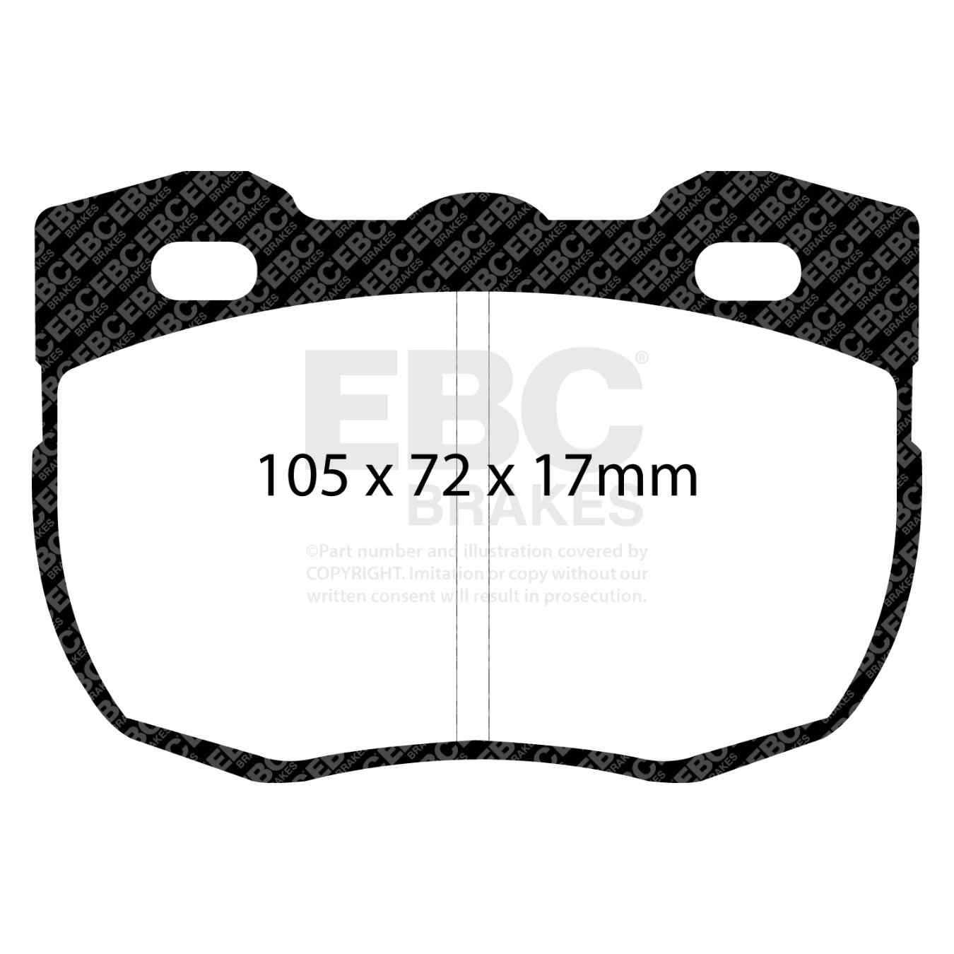 Plaquettes EBC Ultimax DP713