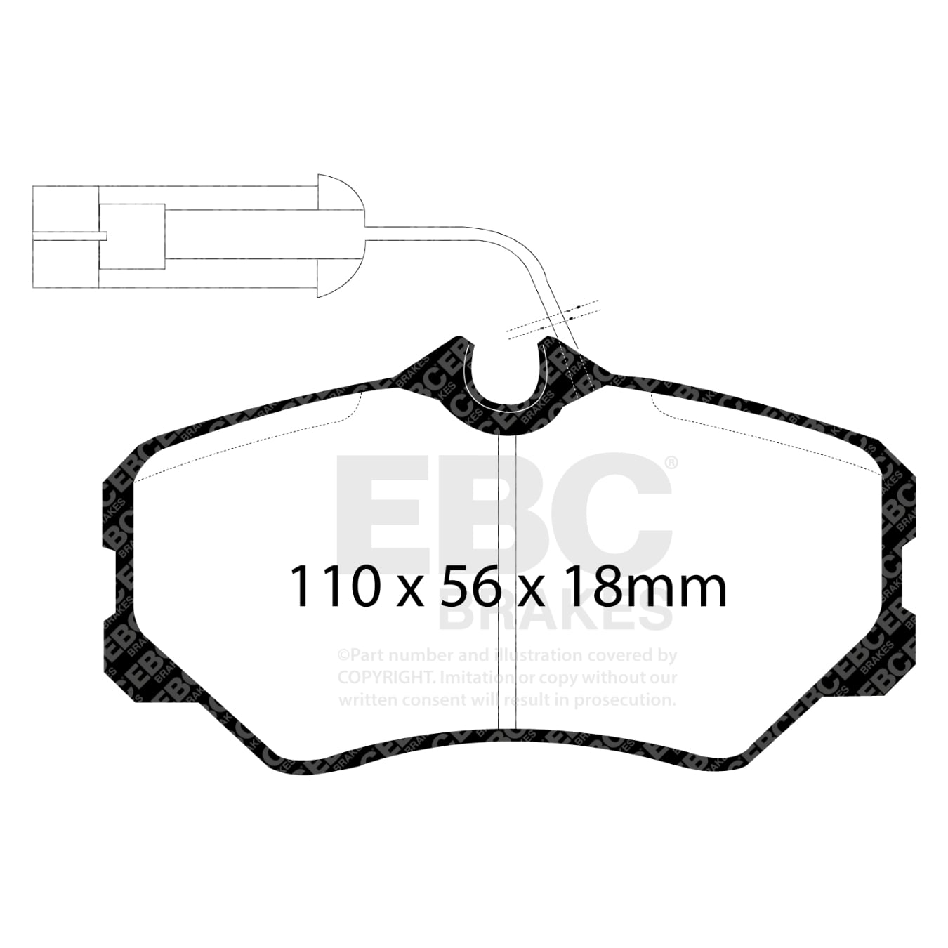Plaquettes EBC Ultimax DP820