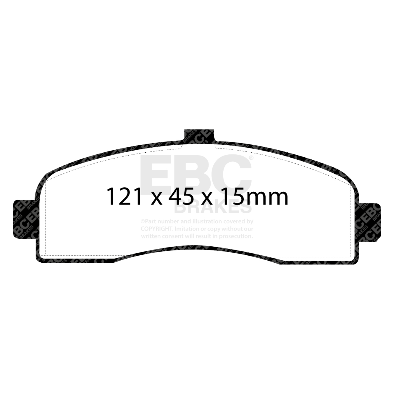 Plaquettes EBC Ultimax DP946