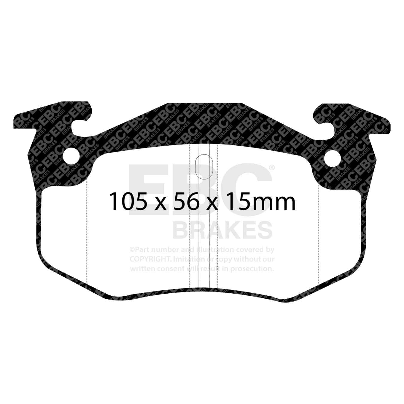 Plaquettes EBC Ultimax DP951