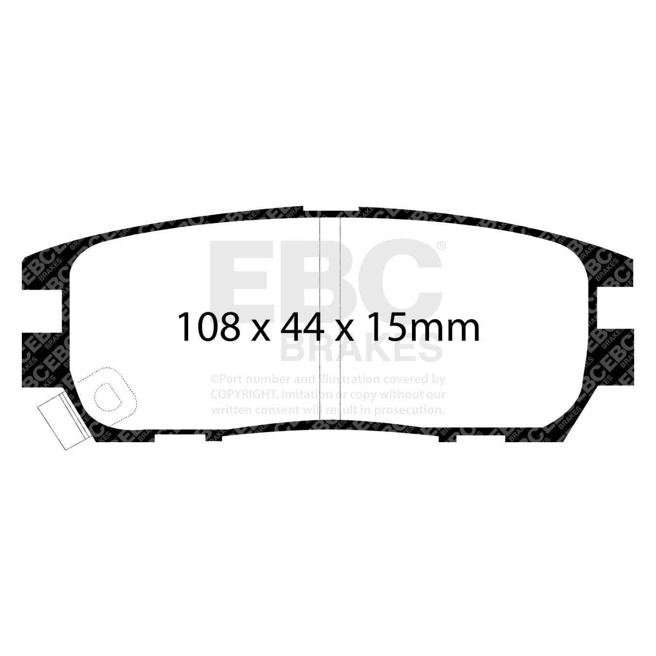 Plaquettes EBC Ultimax DP958