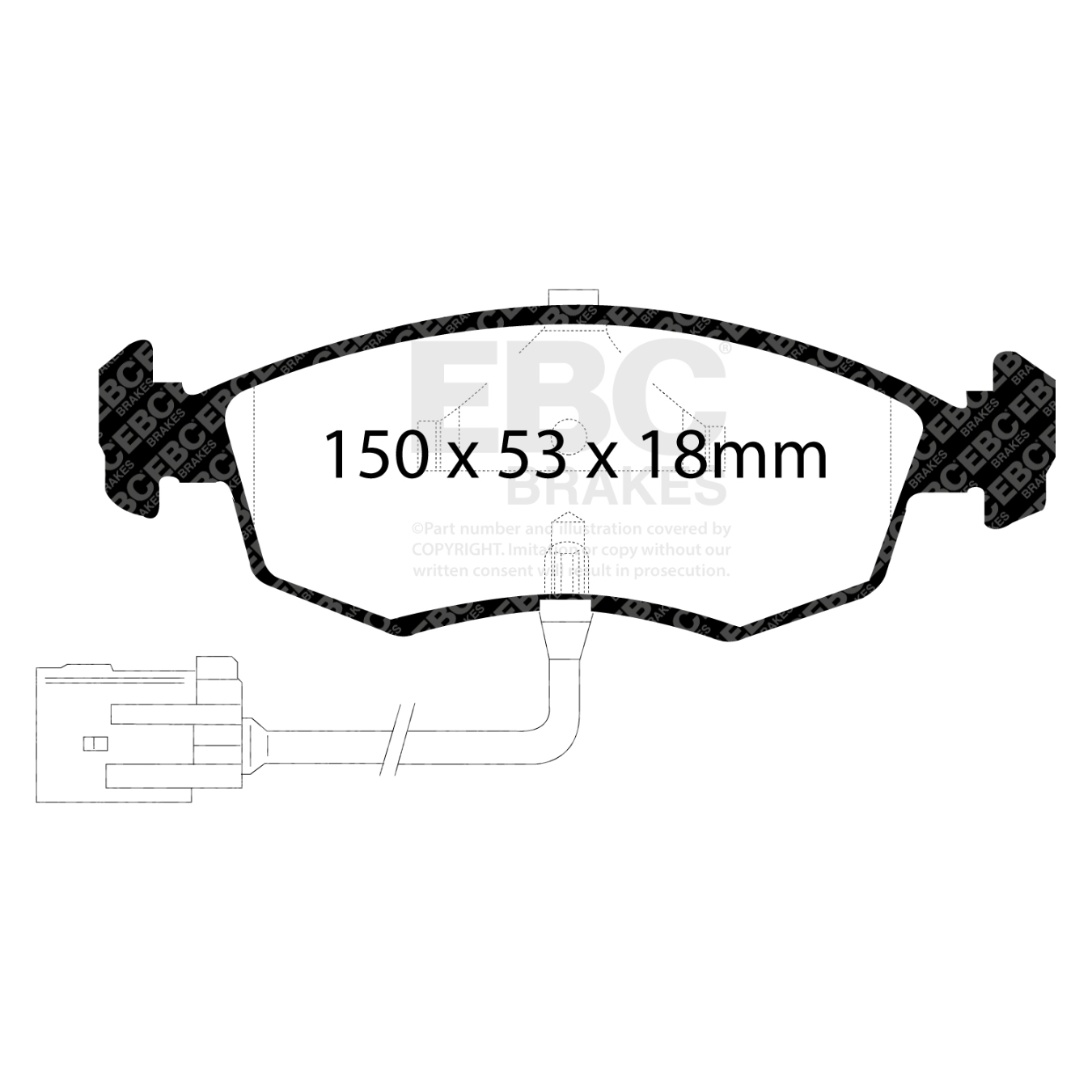 Plaquettes EBC Ultimax DP961