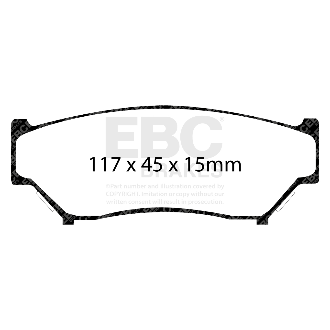 Plaquettes EBC Ultimax DP979