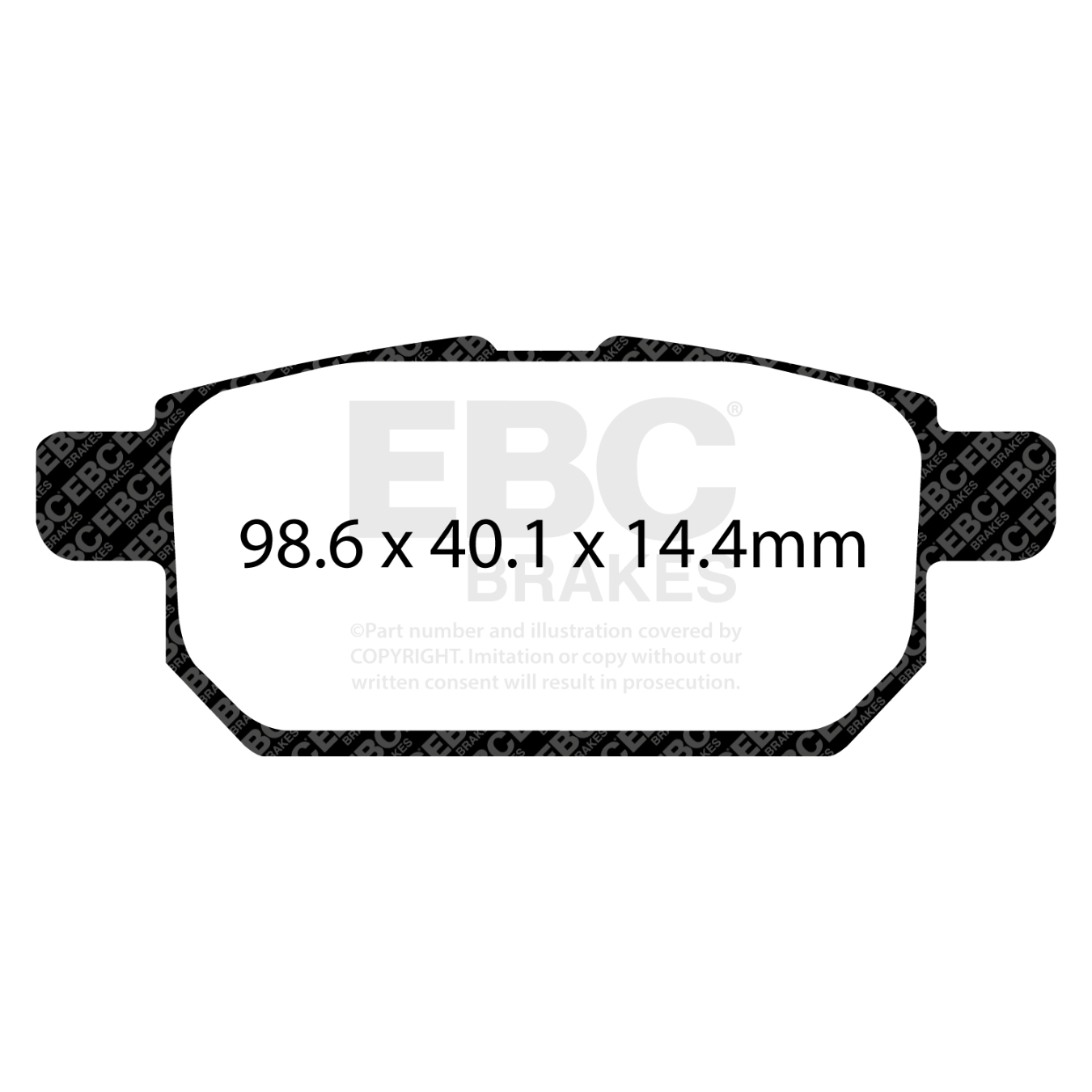 Plaquettes EBC Ultimax DPX2120