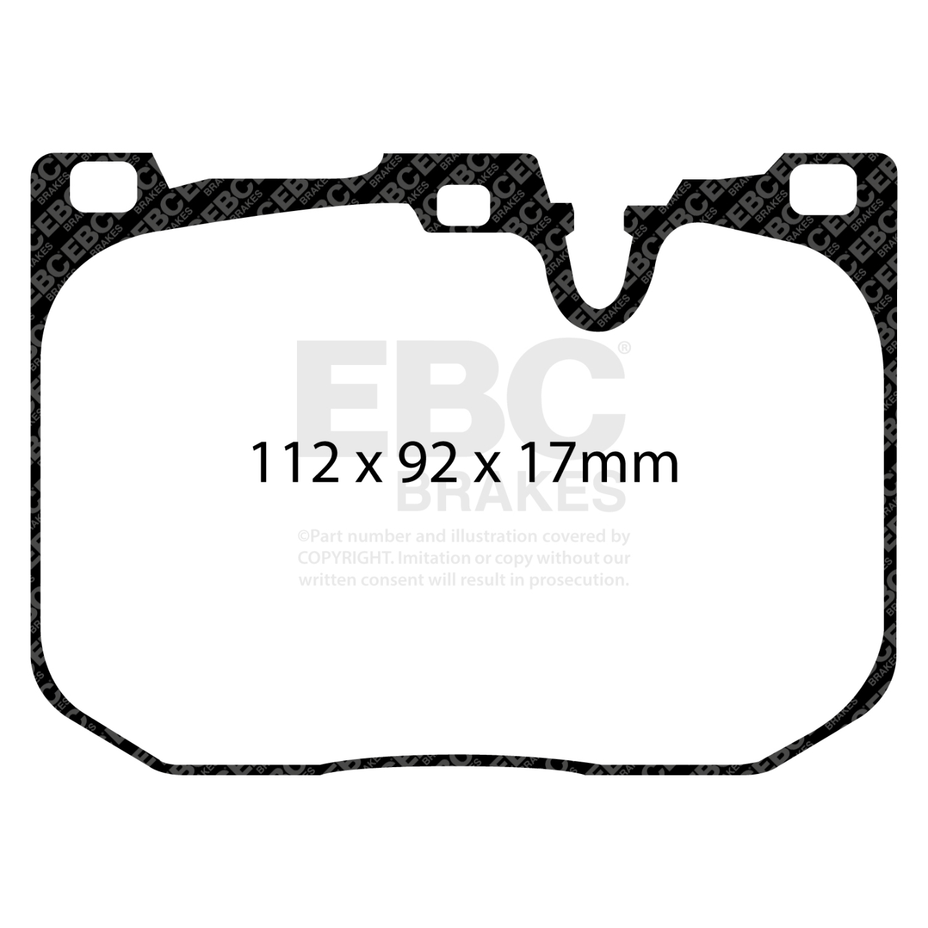 Plaquettes EBC Ultimax DPX2130