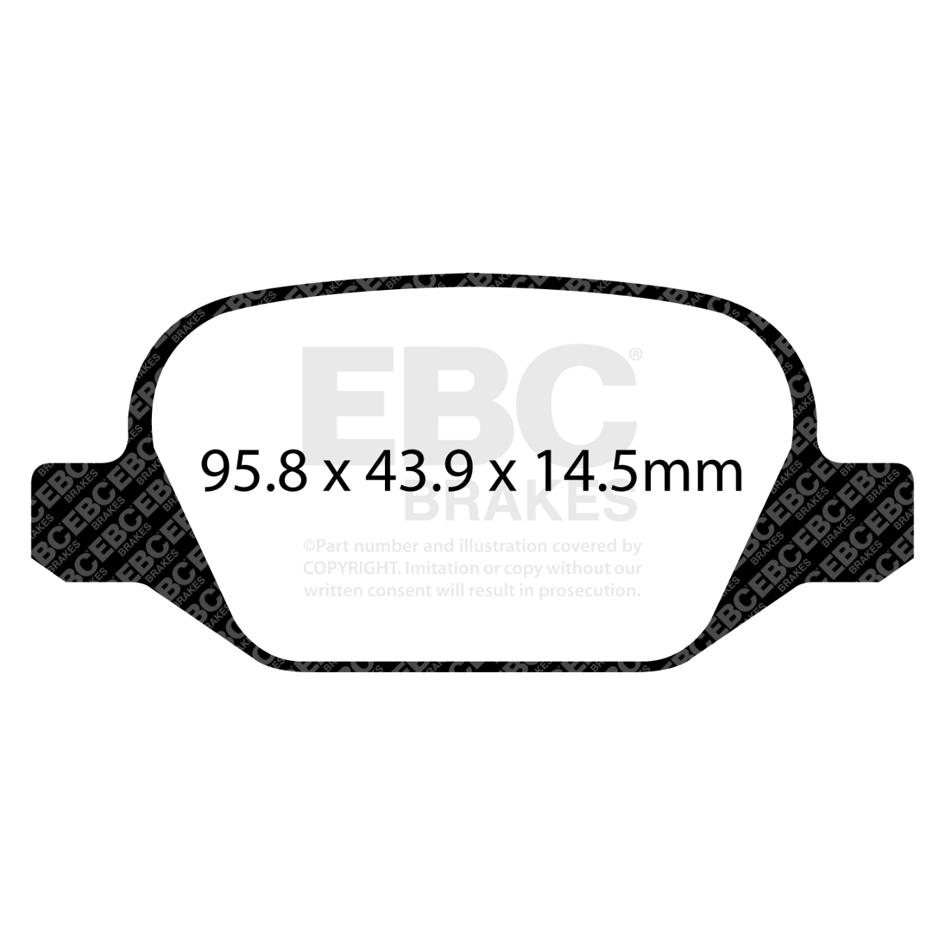 Plaquettes EBC Ultimax DPX2202