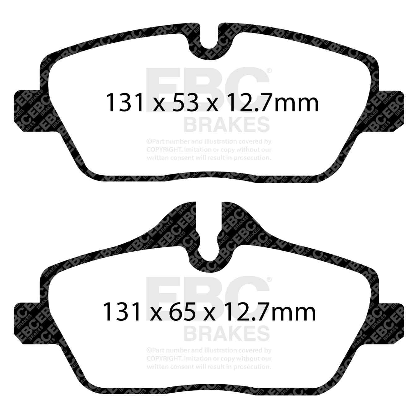 Plaquettes EBC Ultimax DPX2328