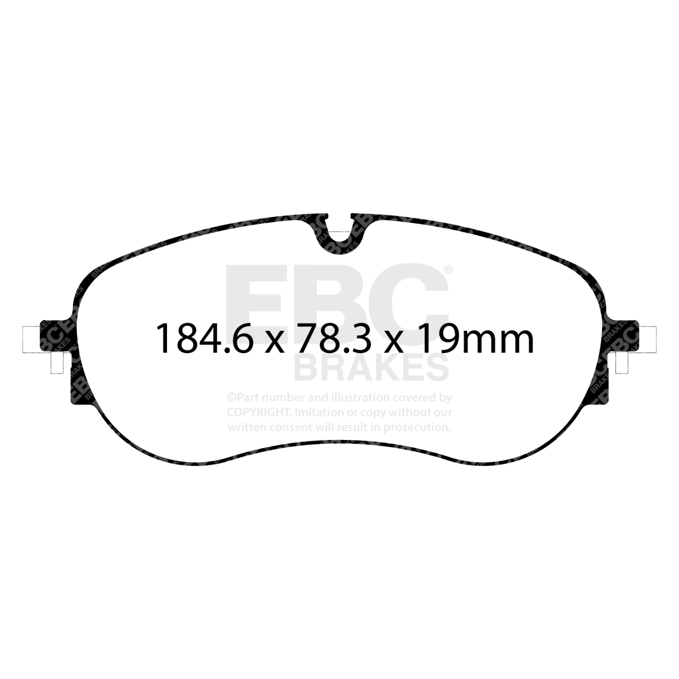 Plaquettes EBC Ultimax DPX2452