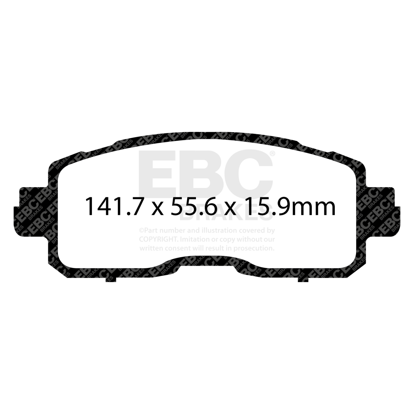Plaquettes EBC Ultimax DPX3011