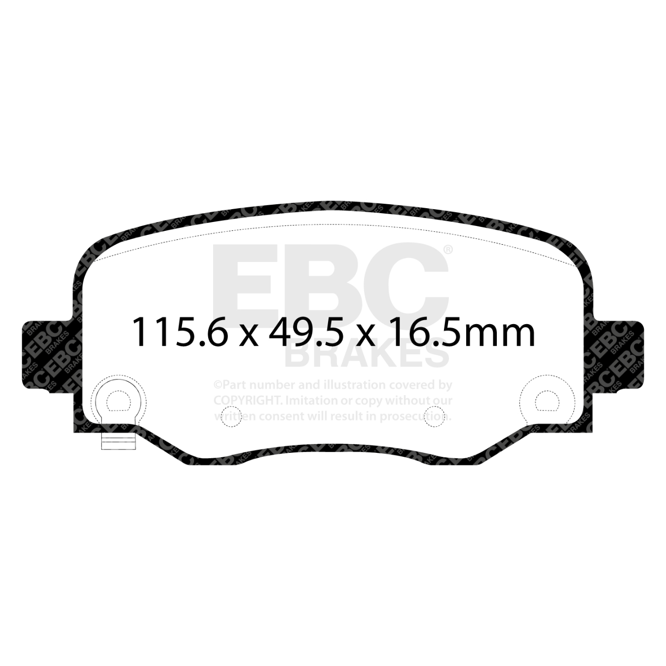 Plaquettes EBC Ultimax DPX3031