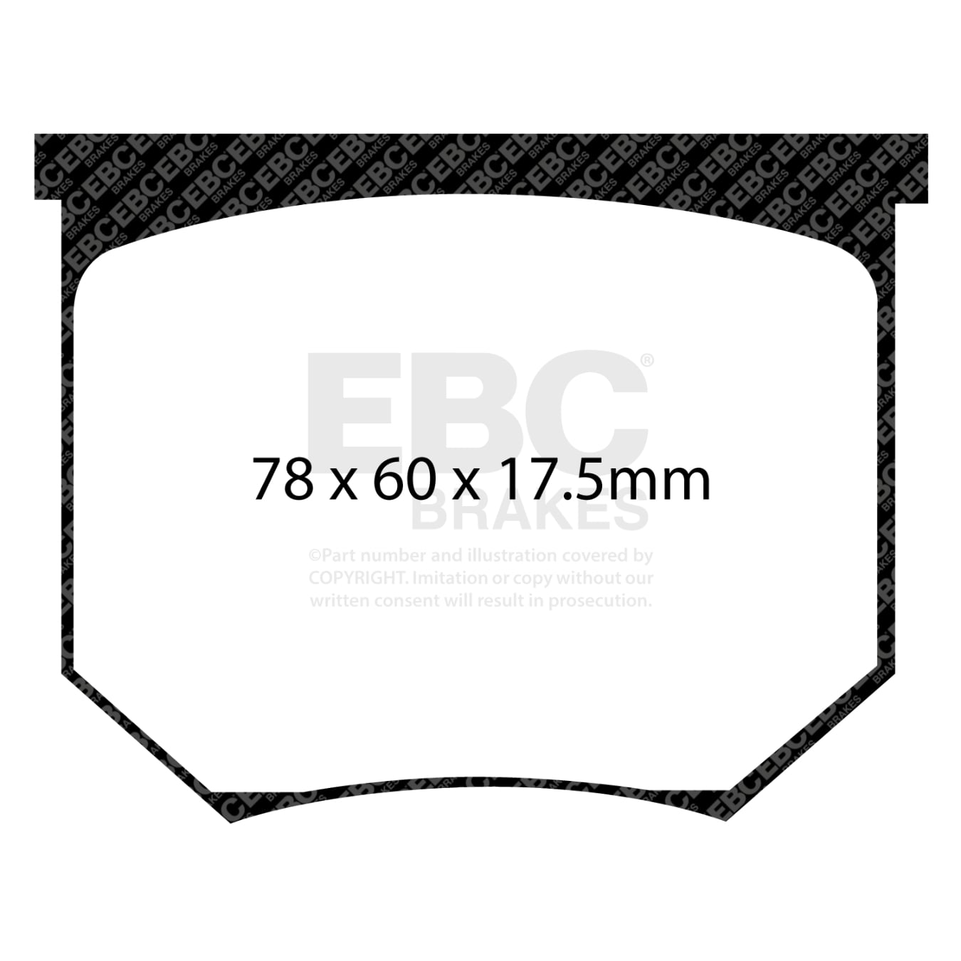 Plaquettes EBC Yellowstuff DP4035R