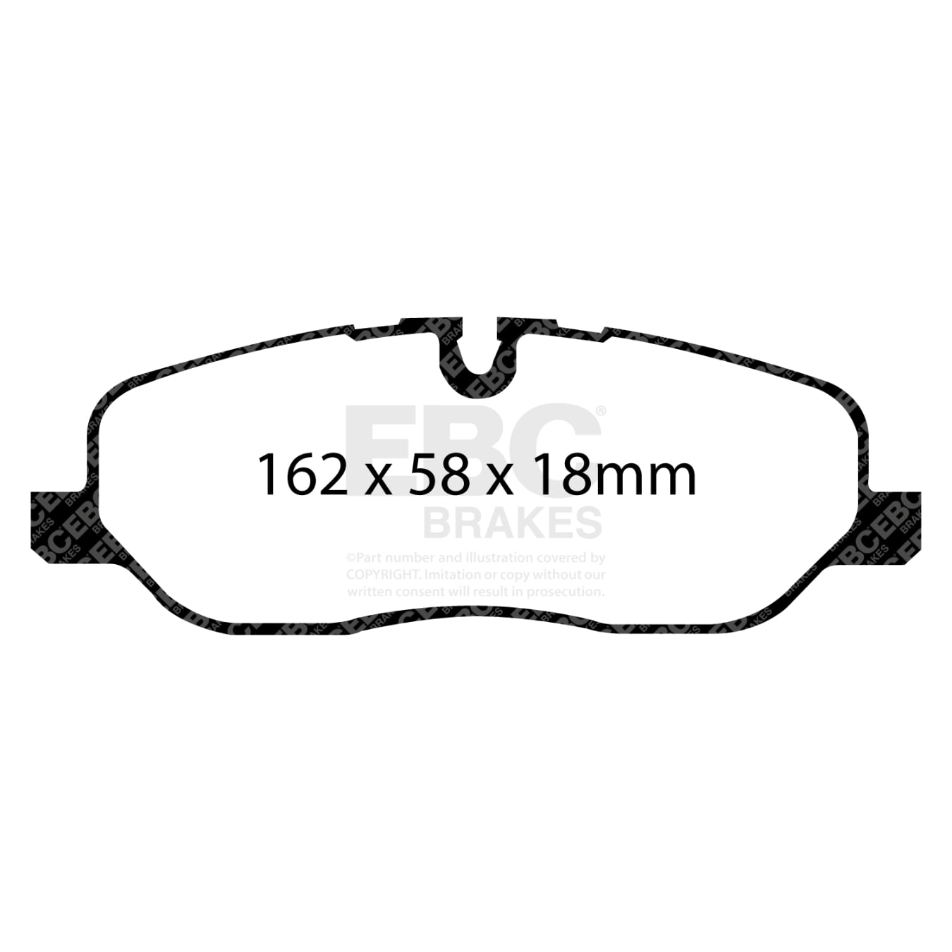 Plaquettes EBC Yellowstuff DP41541R