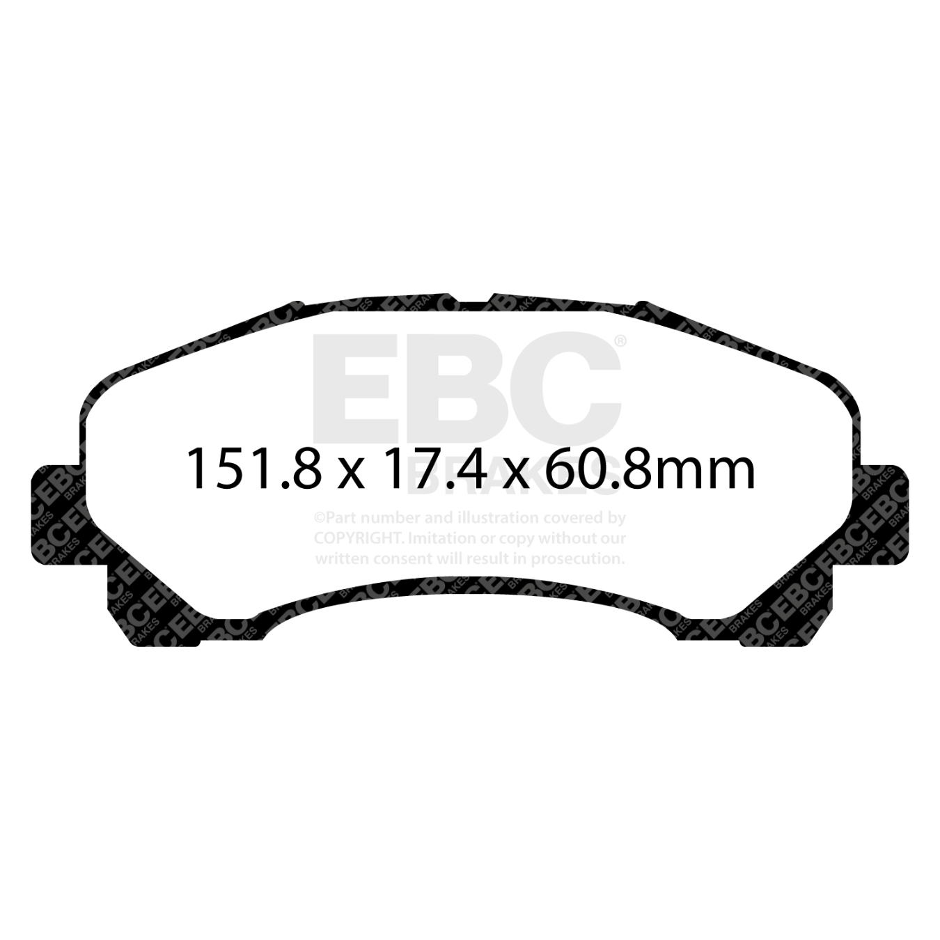 Plaquettes EBC Yellowstuff DP42113R