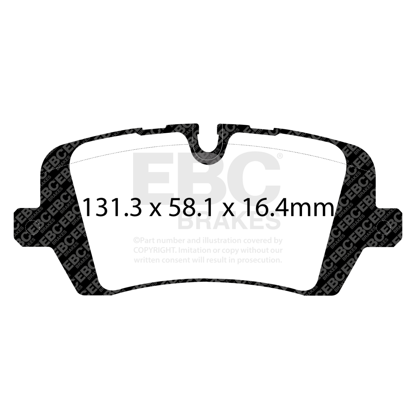 Plaquettes EBC Yellowstuff DP42161R