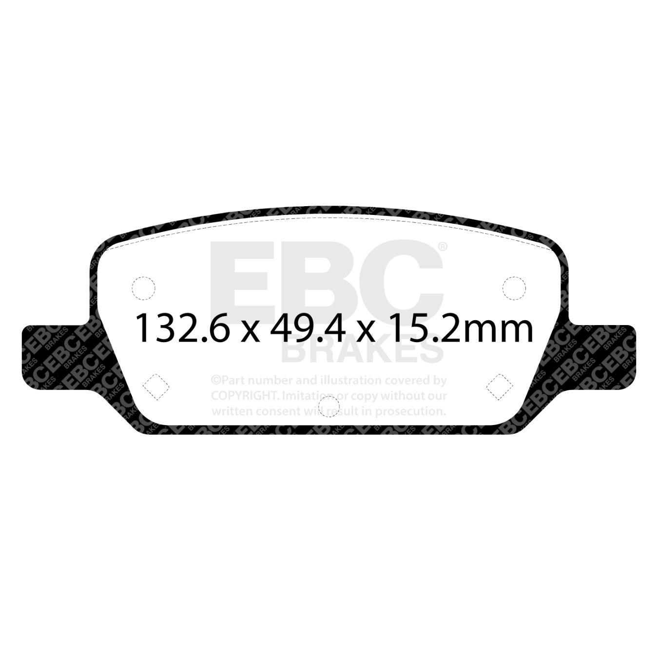 Plaquettes EBC Yellowstuff DP42417R