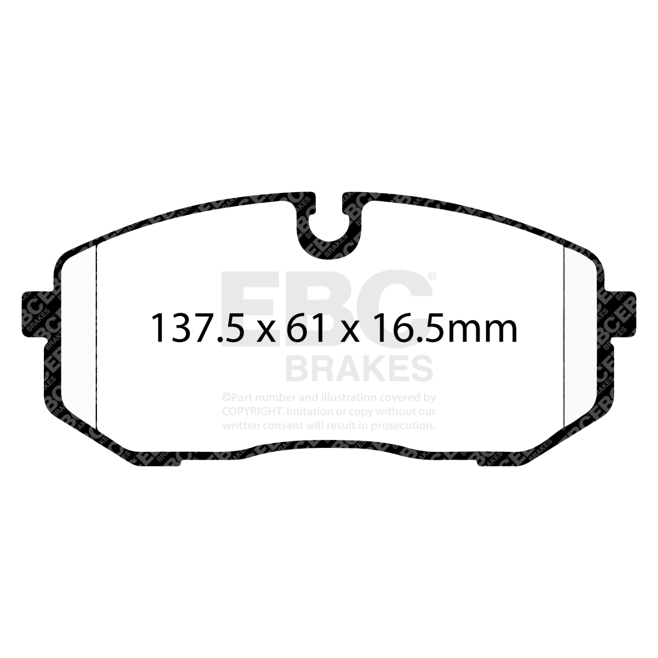 Plaquettes EBC Yellowstuff DP42500R