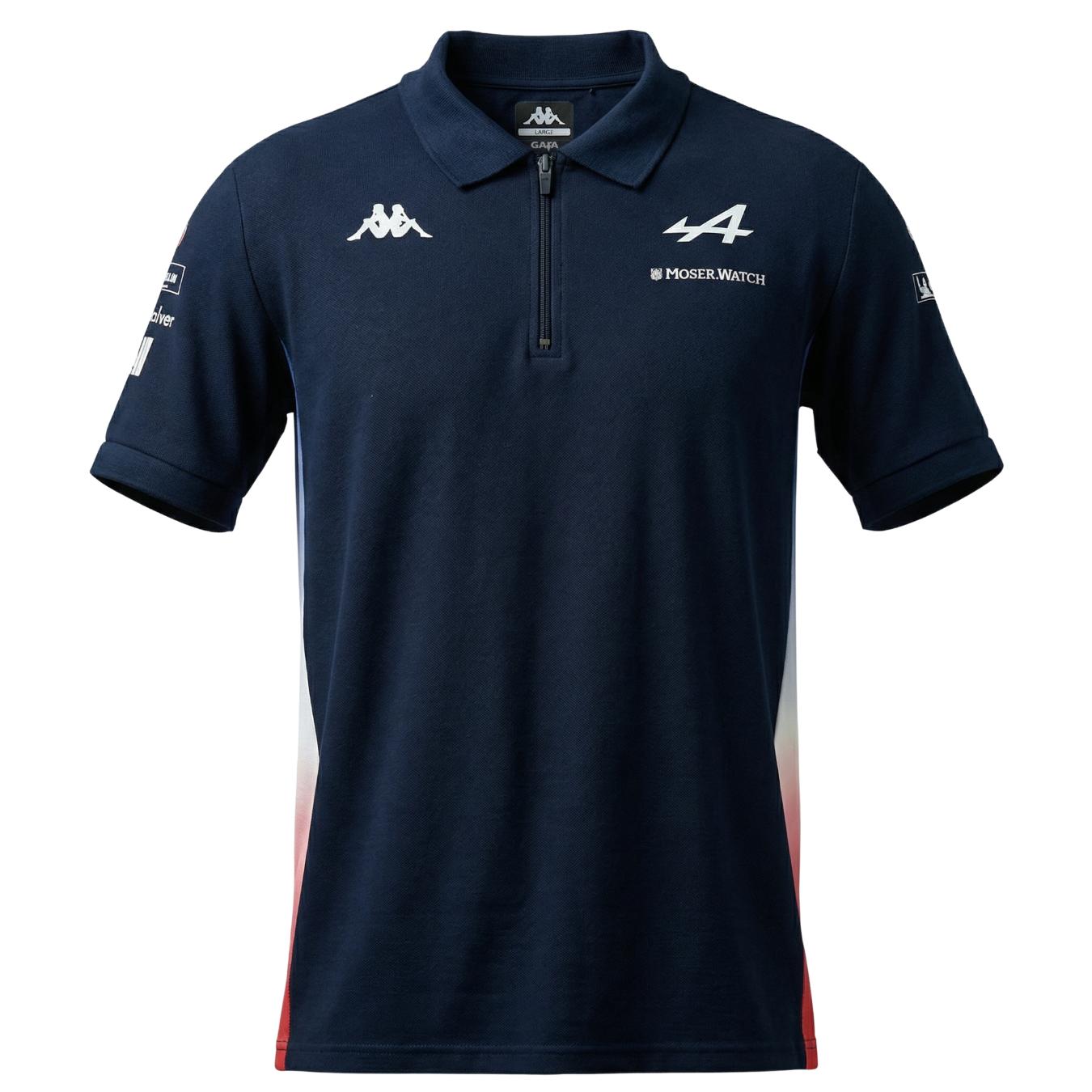Polo Alpine WEC Andrenv Bleu Marine