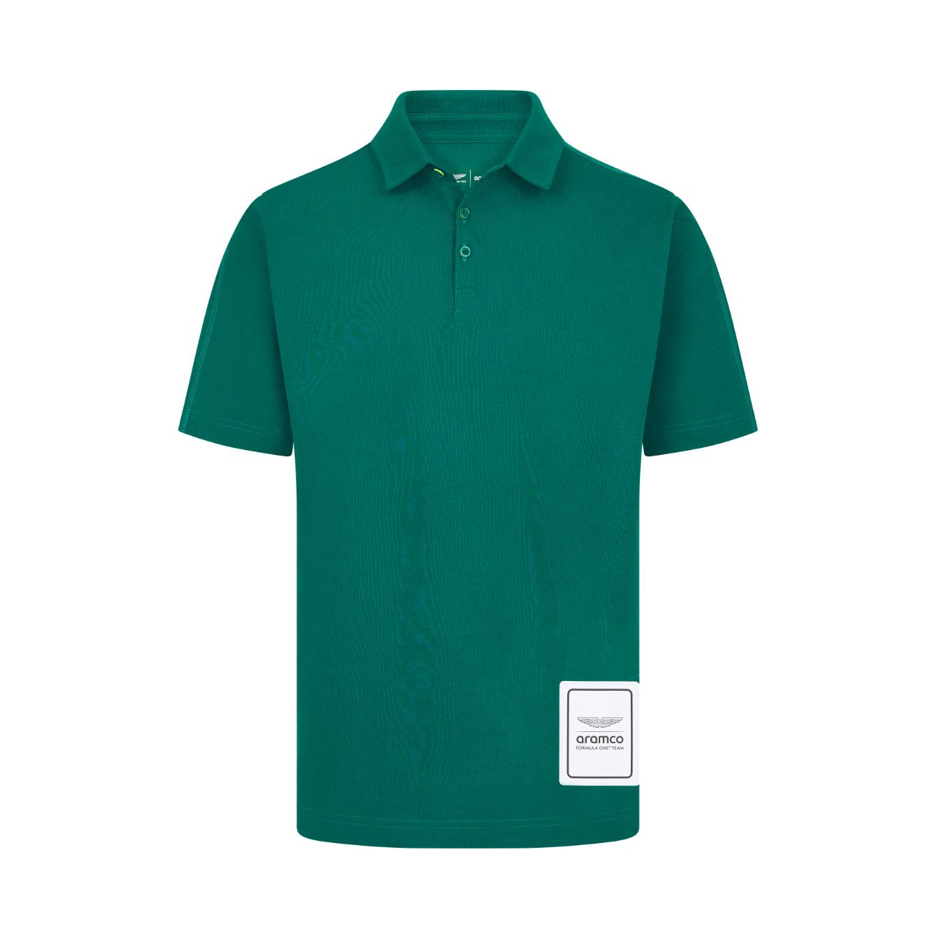 Polo Aston Martin F1 Logo Polo Green Homme