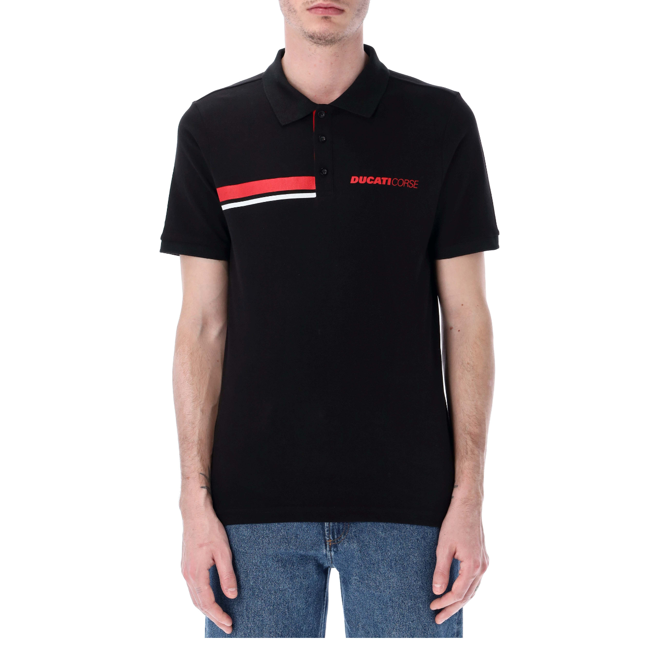 Polo DUCATI Corse Team Noir pour homme