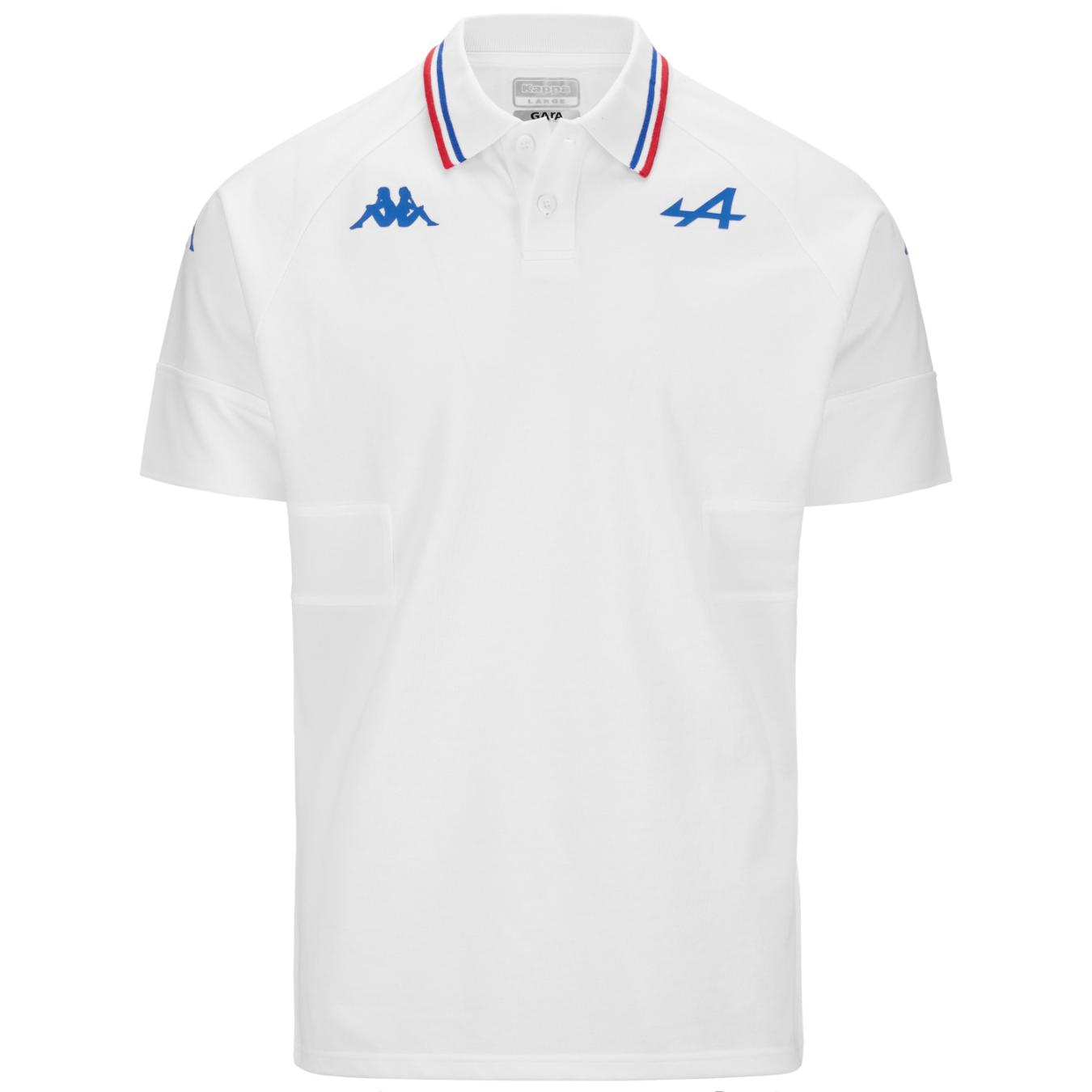 Polo Fanwear BWT Alpine F1® Team 2024 Blanc