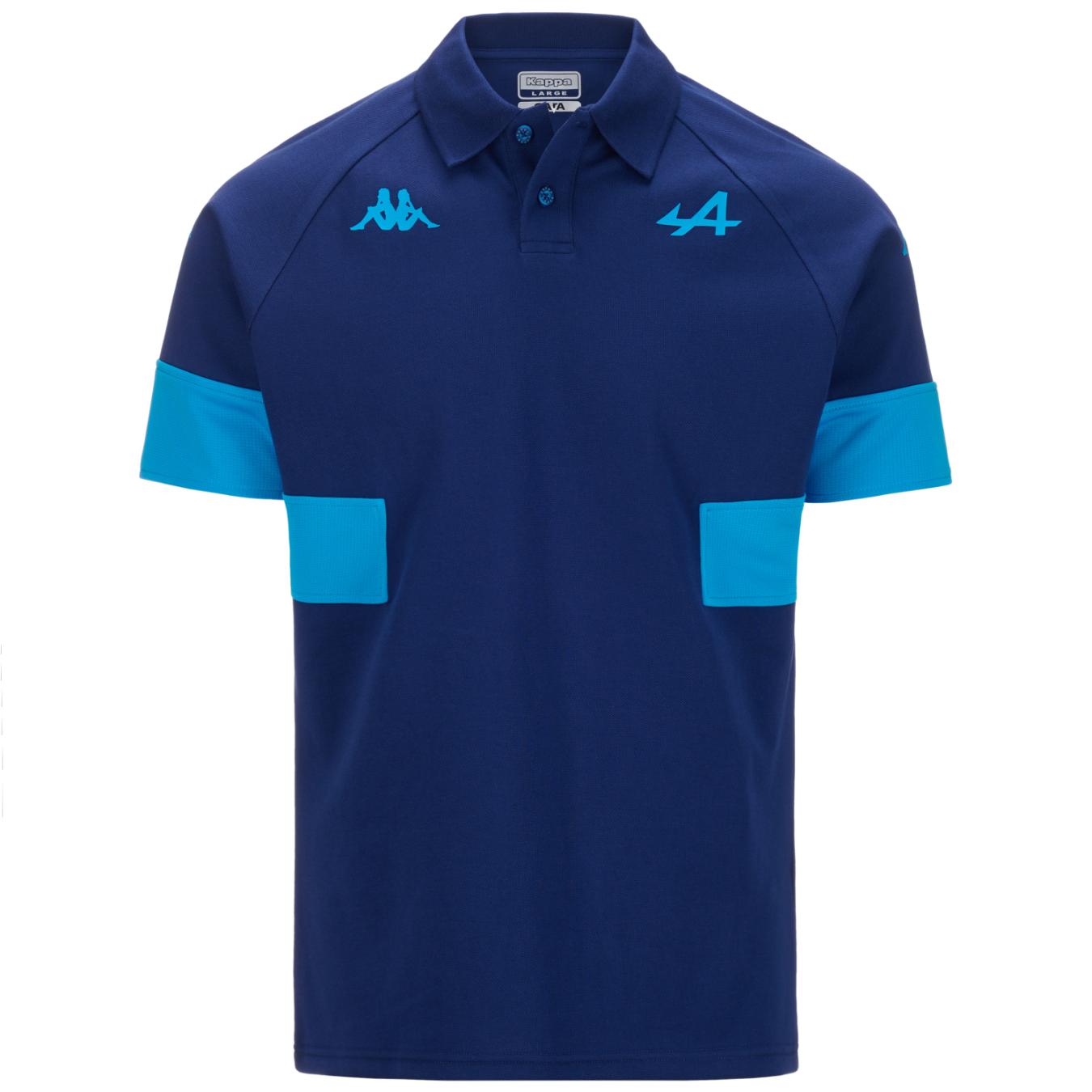 Polo Fanwear BWT Alpine F1® Team 2024 Bleu