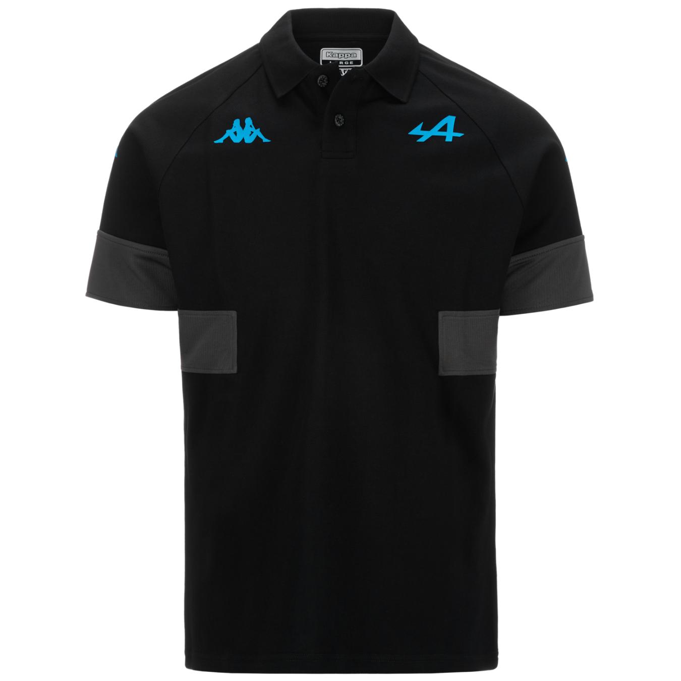 Polo Fanwear BWT Alpine F1® Team 2024 Noir