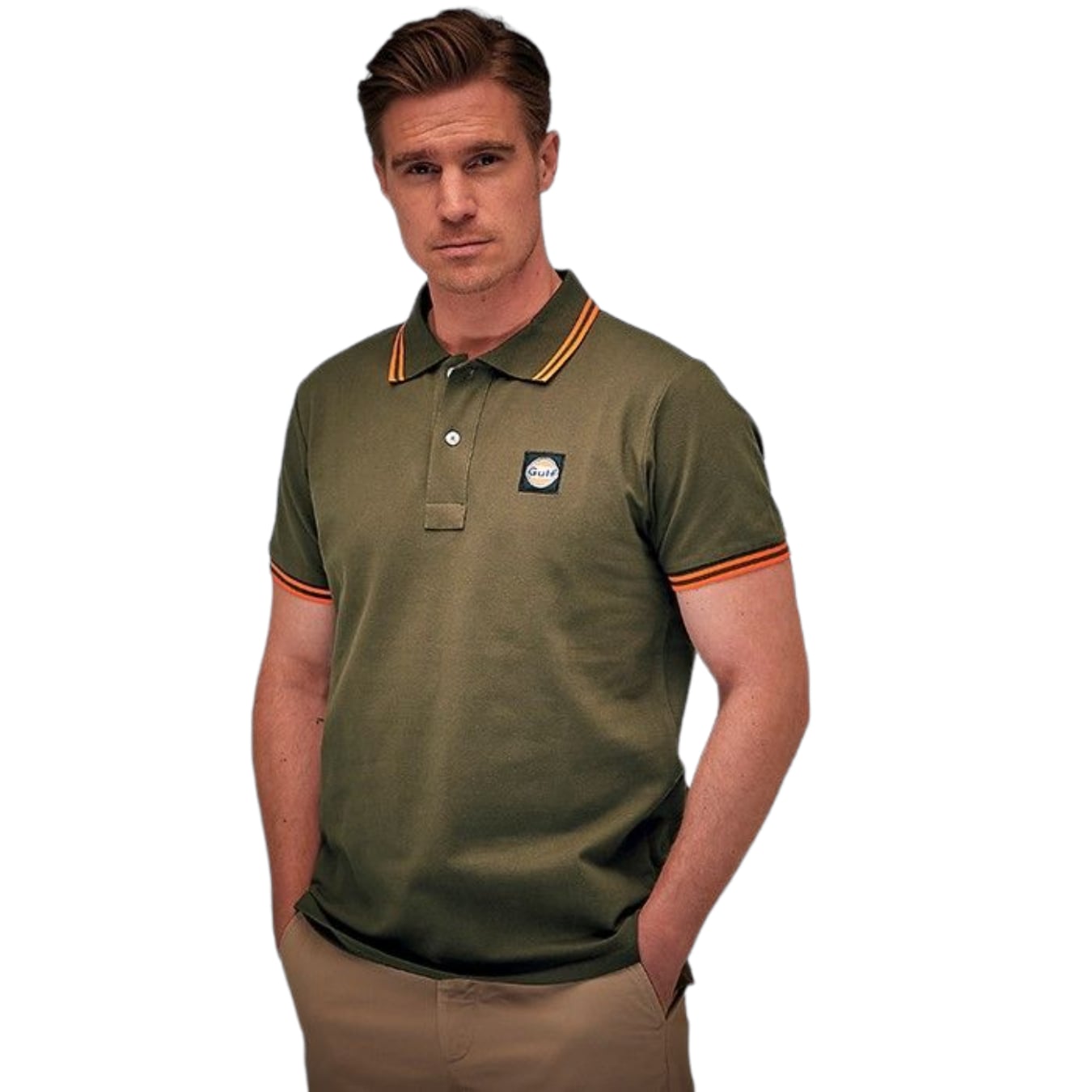 Polo GULF Vert pour homme