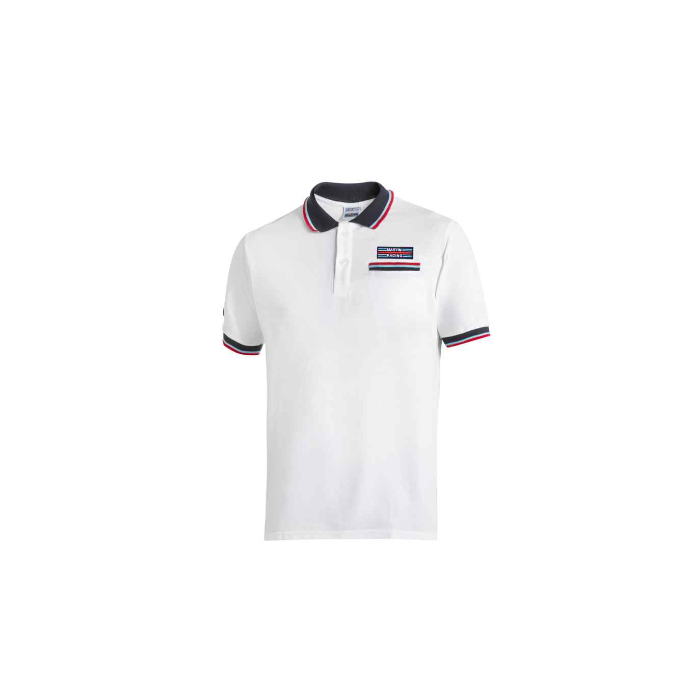 Polo MARTINI RACING Poche Blanc