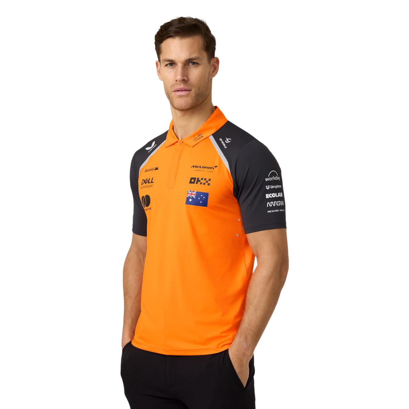 Polo McLaren Team Oscar Piastri Glory Phantom homme