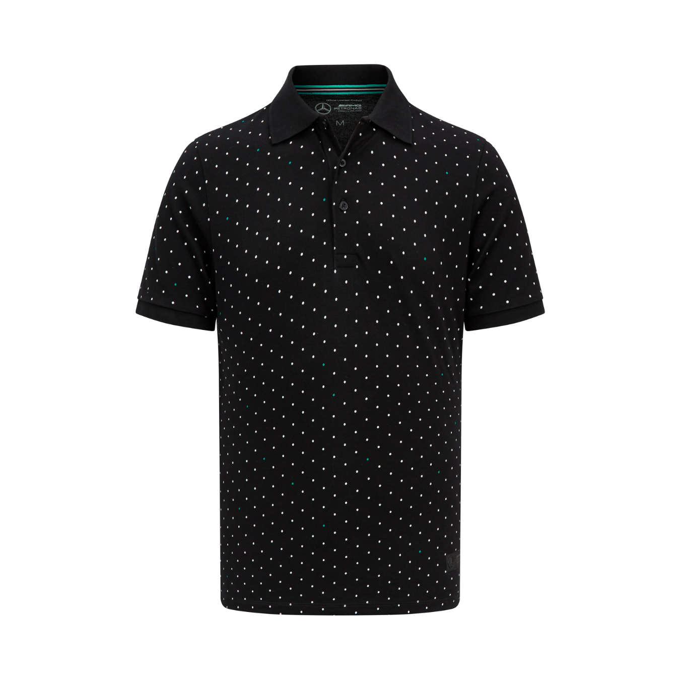 Polo MERCEDES AMG Polka noir pour homme