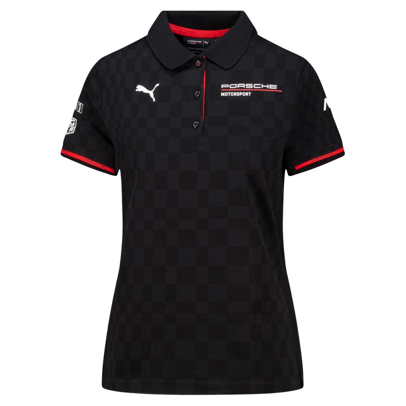 Polo Porsche Team Polo Noir Femme