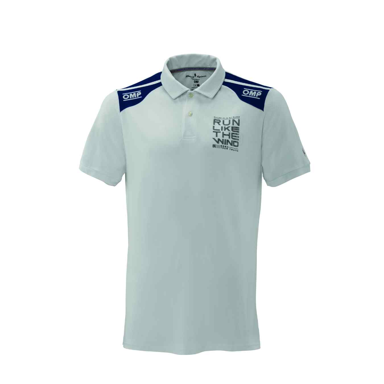 Polo RACING SPIRIT Ayrton SENNA Edition Limitée Blanc