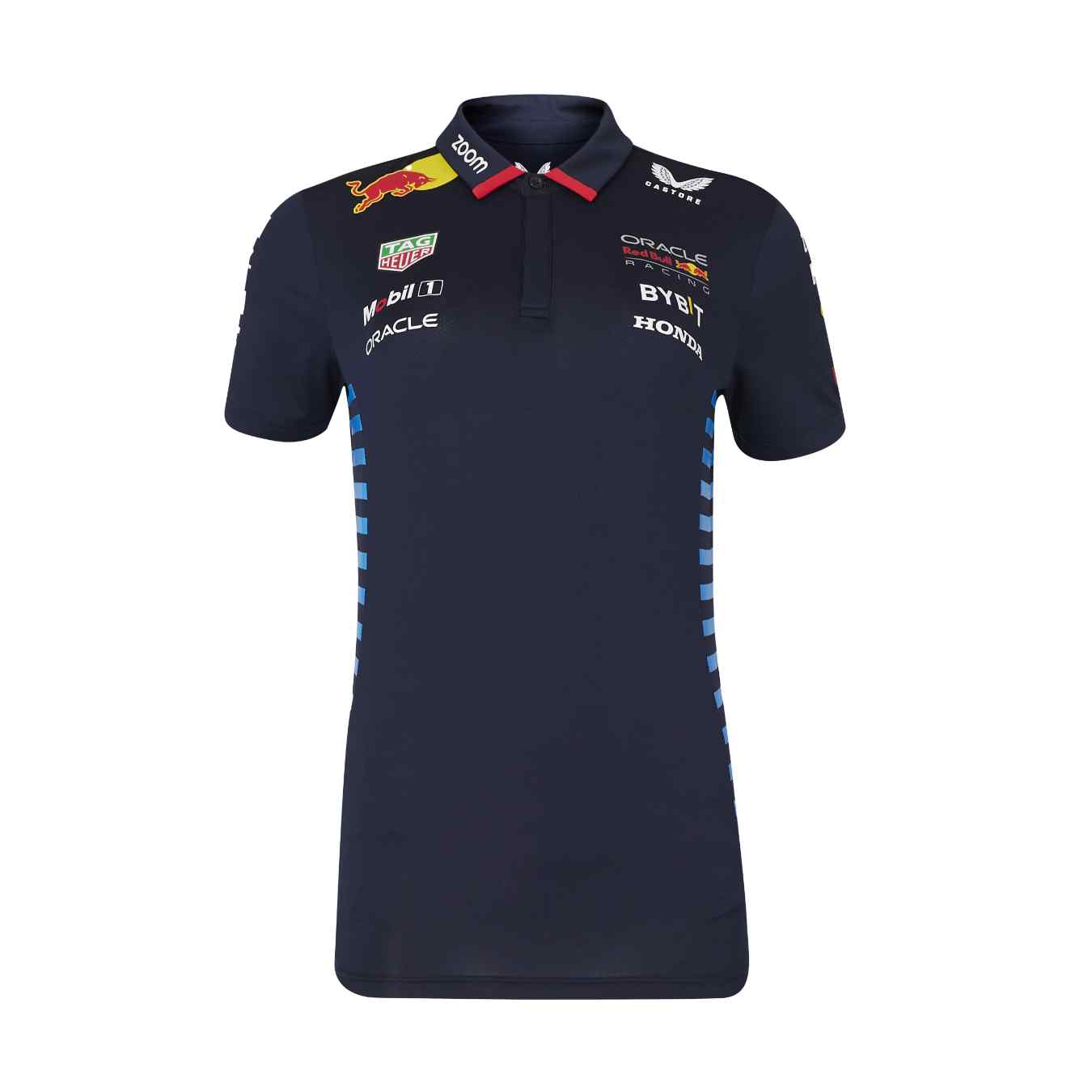 Polo RED BULL Castore Team Replica Bleu pour Femme RBR24_PLF_TEA