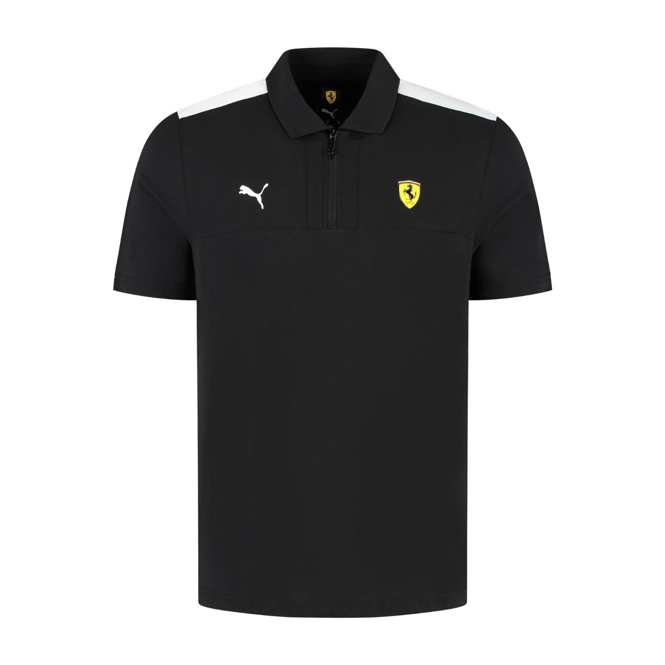 Polo Scuderia Ferrari Sf Polo Noir Homme