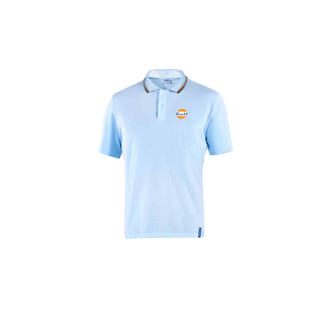 Polo SPARCO X GULF PIQUET Bleu Ciel