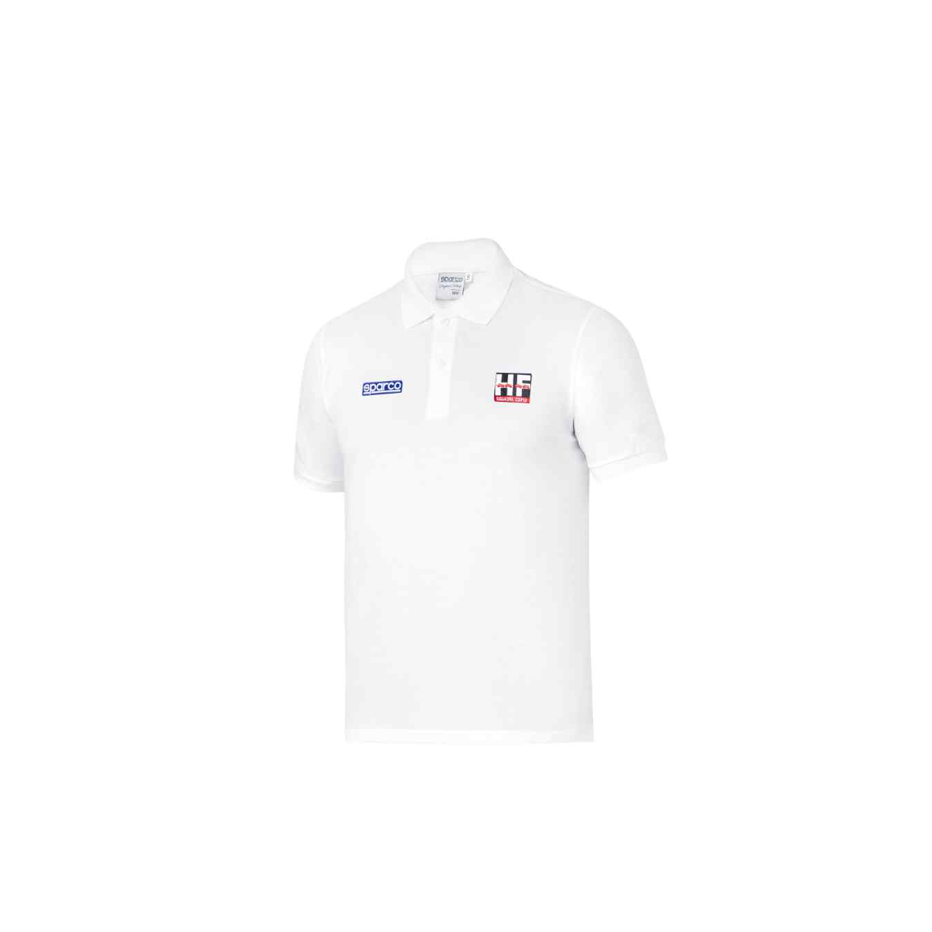 Polo SPARCO X LANCIA HF LUNETTA Blanc