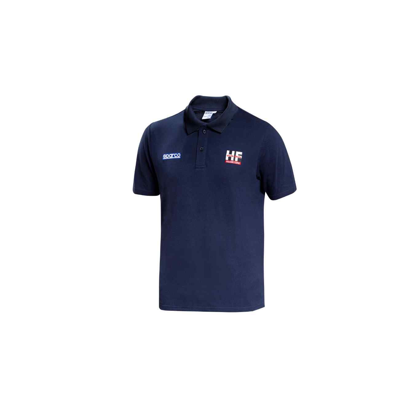 Polo SPARCO X LANCIA HF LUNETTA Bleu Marine