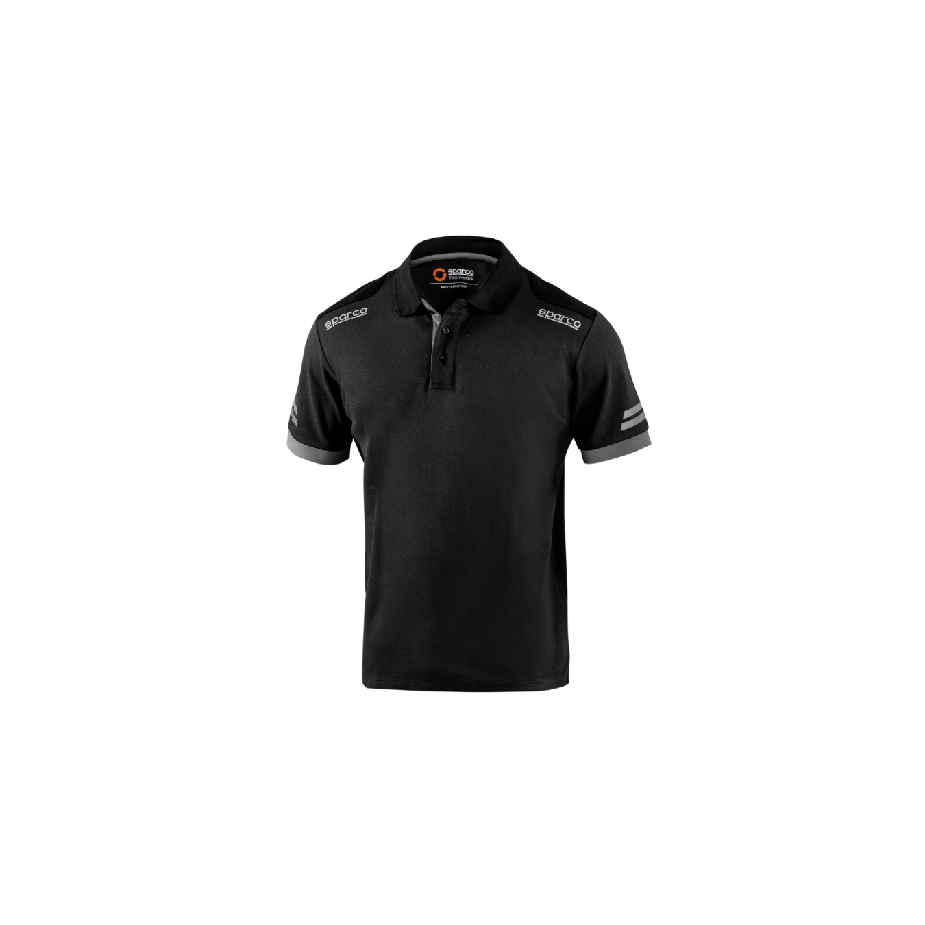 Polo Tech SPARCO Noir/Orange