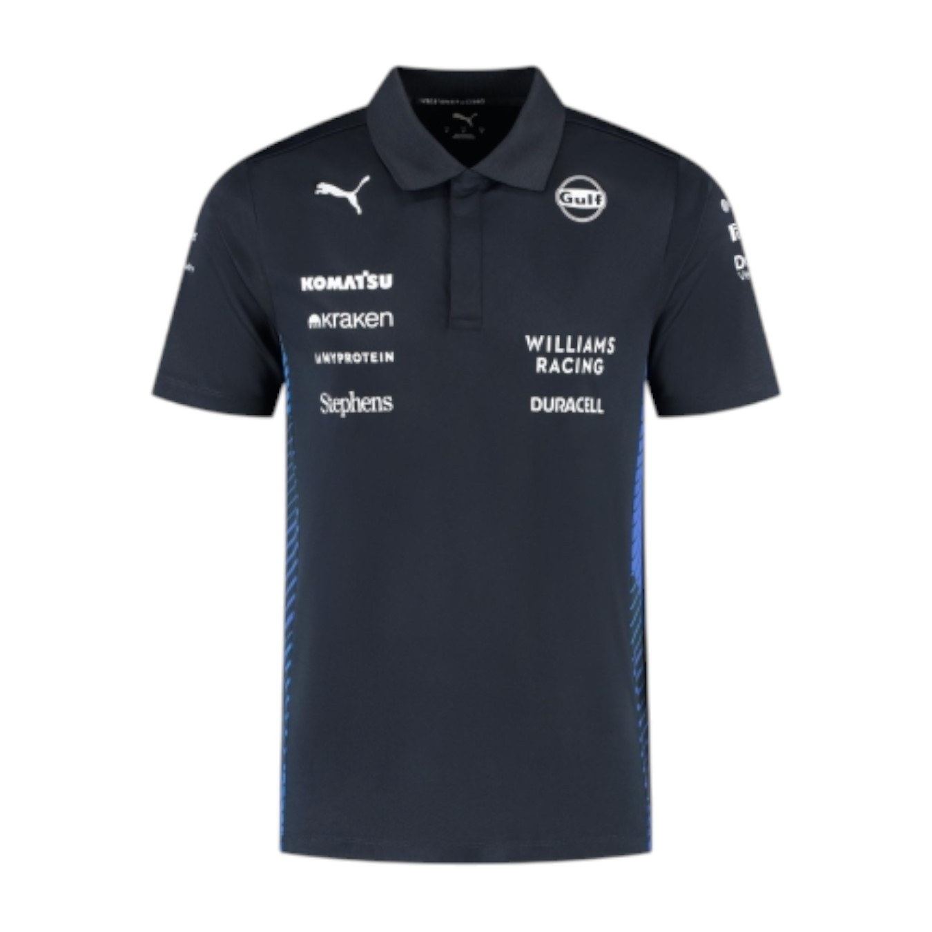 Polo Williams Racing Mens Polo Navy Homme