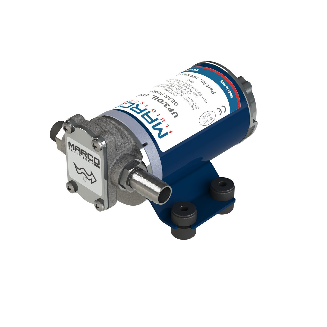 Pompe à huile électrique 3/8BSP - 12V