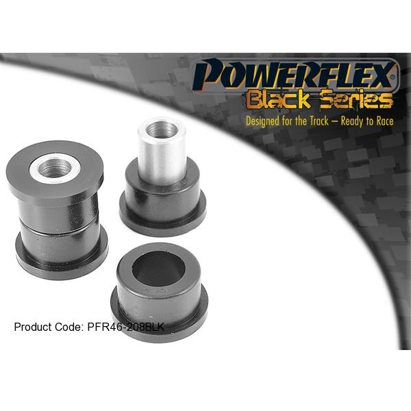 4 in Box PFR46-212BLK Powerflex Rear Beam Mounting Bushes BLACK Series