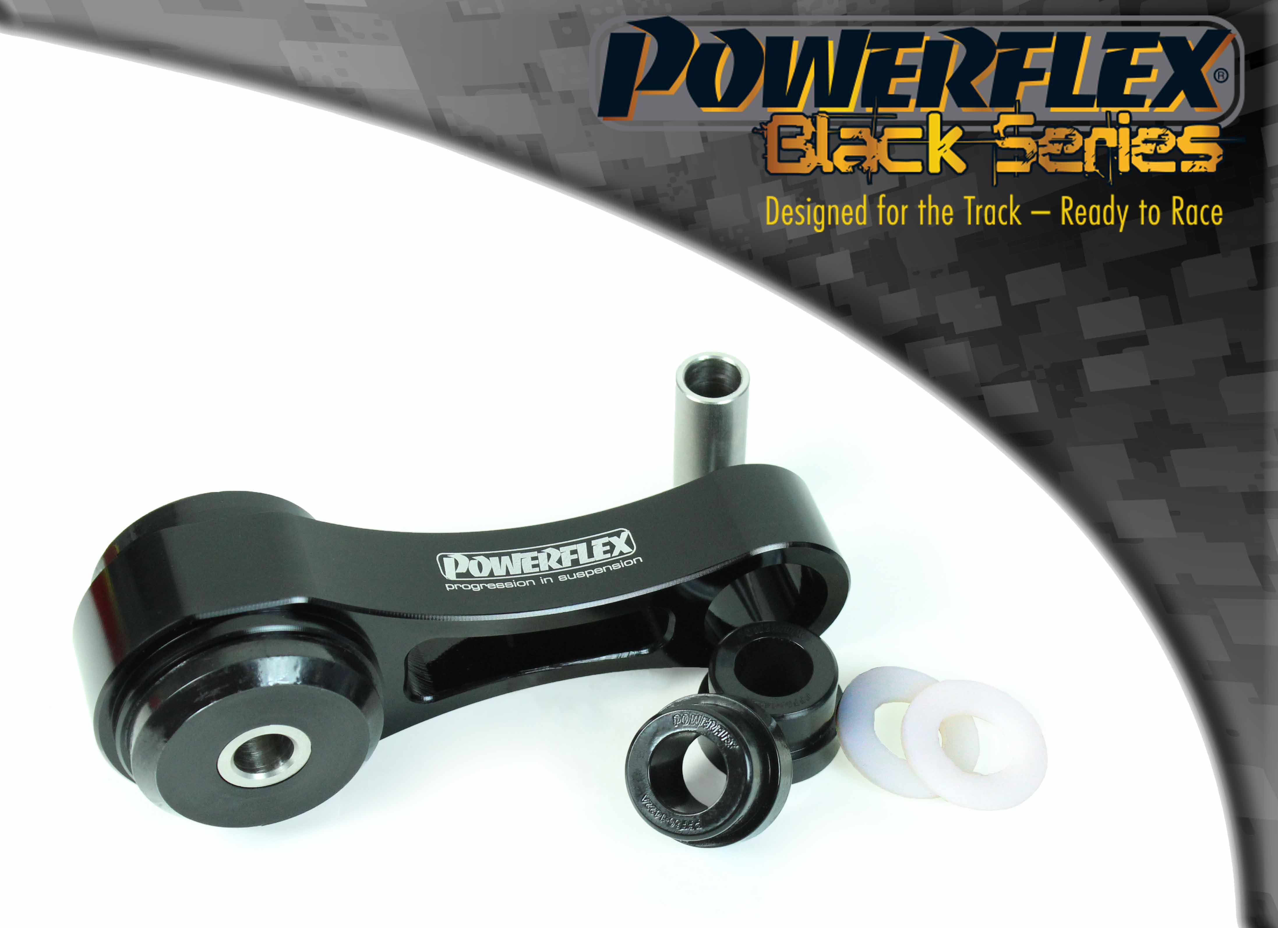 Silent bloc Powerflex Black Series support moteur Clio 4 RS