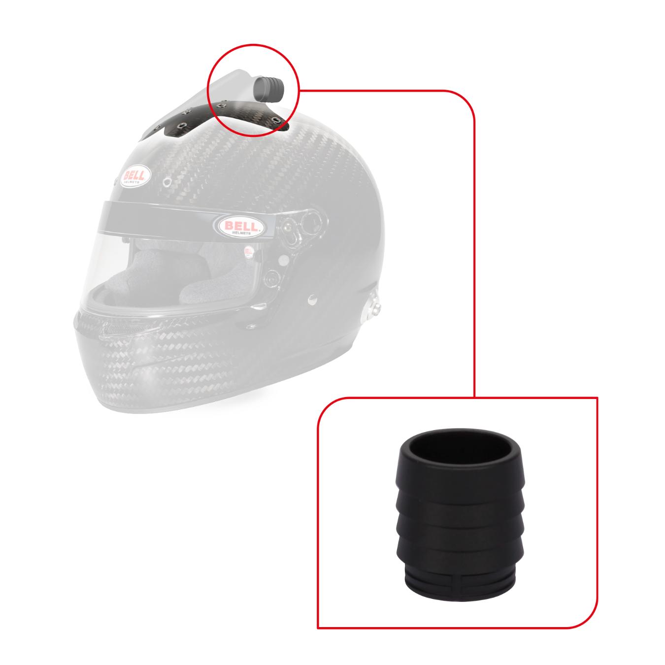 Prise Air Central BELL V24 Offset Pour Casque HP7 HP77 RS7