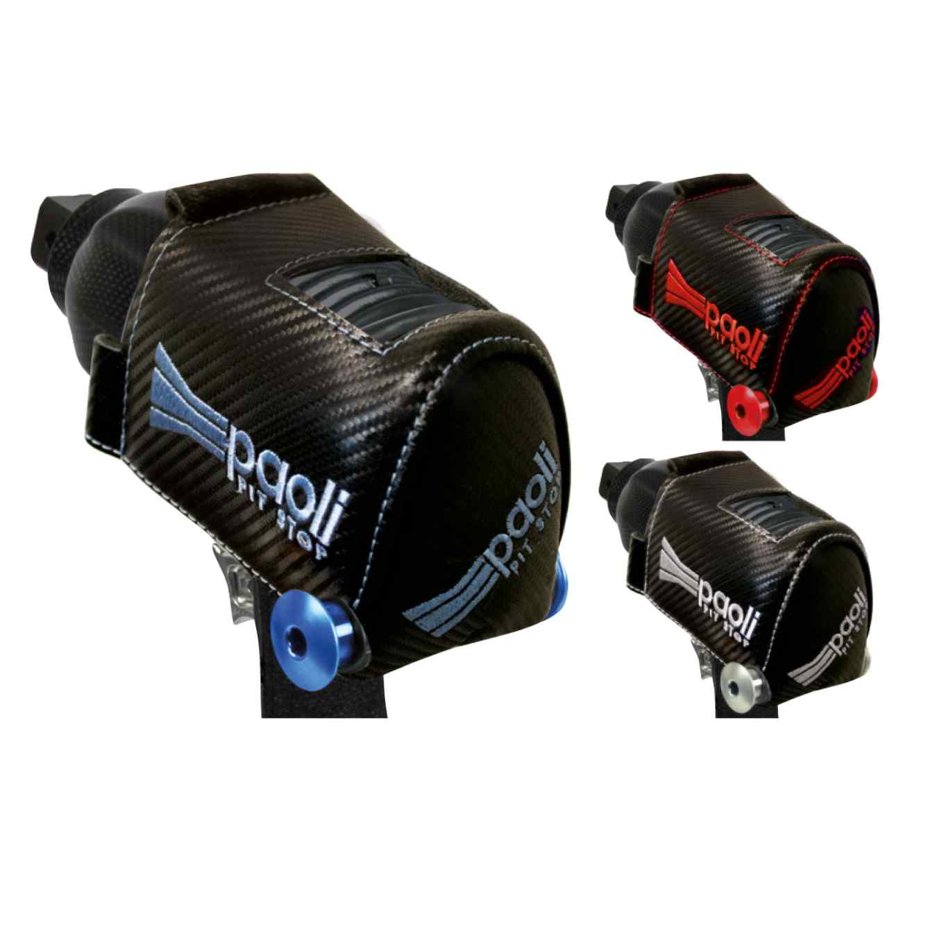 Protection look carbone blanche pour pistolet Hurricane Paoli