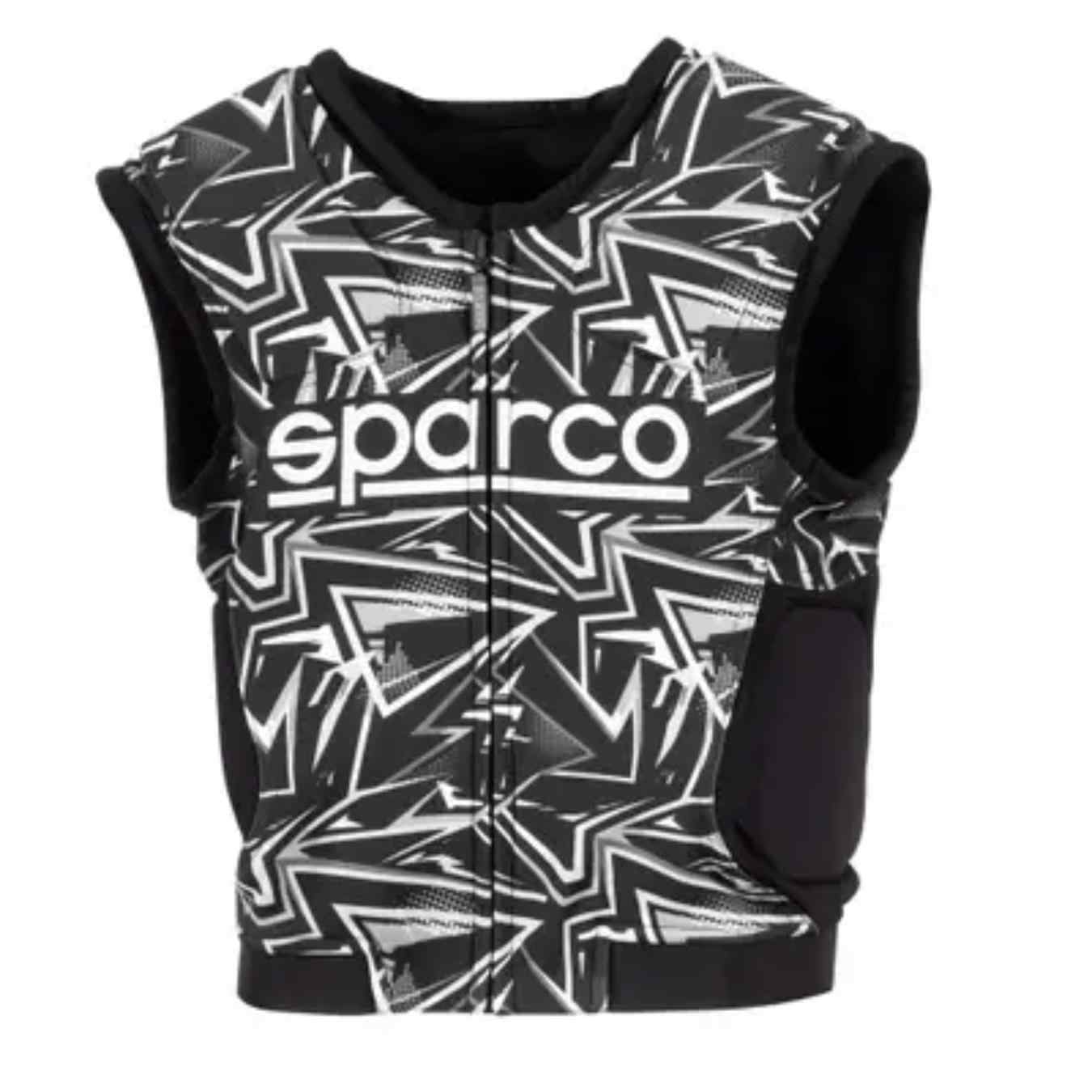 Protege cotes Karting Enfant SJ PRO K-3 SPARCO Noir Blanc