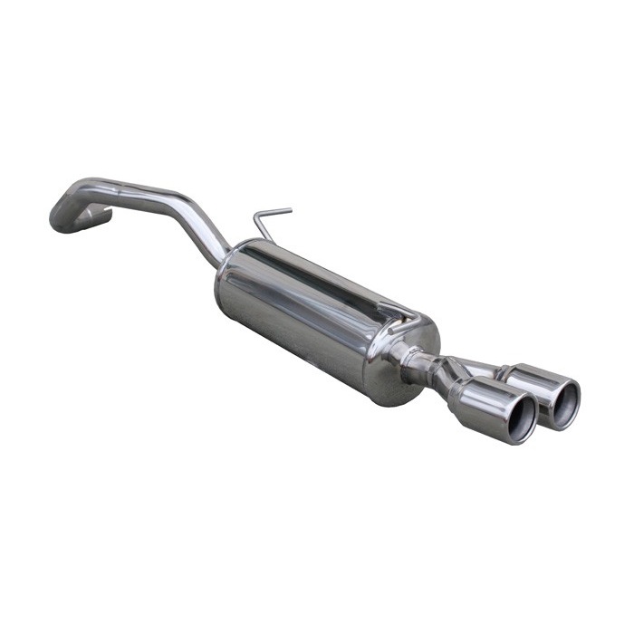 Silencieux PROWLER en inox pour AUDI A1 1.4 TFSI 185CV 2X80 Standard